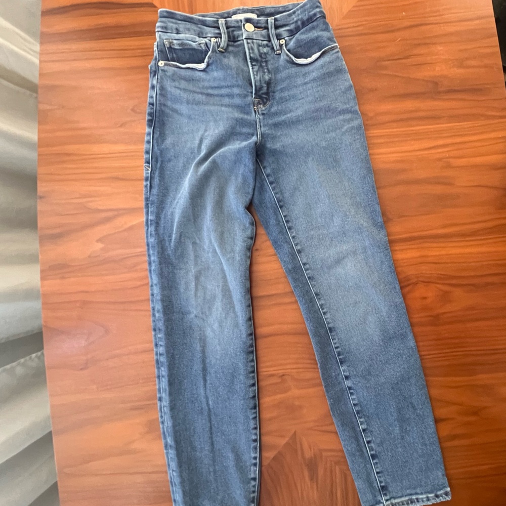 Good American Light Blue Denim Jeans